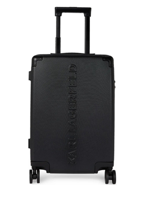 Karl Lagerfeld K/Travel trolley suitcase - Black
