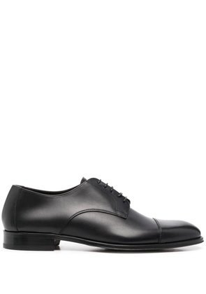 Canali leather Derby shoes - Black