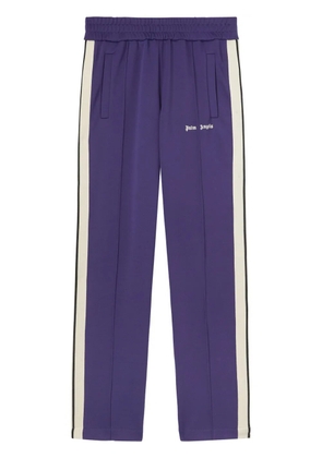 Palm Angels logo-print track pants - Blue