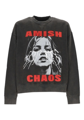 AMISH graphic-print sweatshirt - Grey