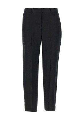 Marella Perugia linen trousers - Black