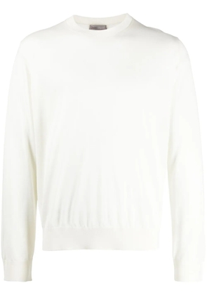 Herno fine-knit virgin wool jumper - White