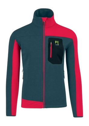 KARPOS Cherz panelled zip-up sweatshirt - Blue