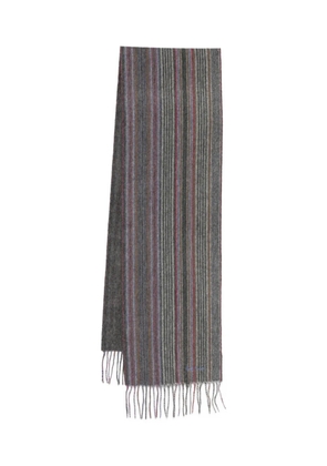 Paul Smith striped scarf - Grey