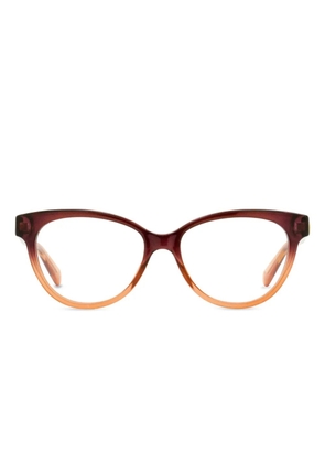 Gucci Eyewear cat-eye glasses - Red