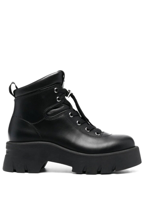 Gianvito Rossi Vancouver lace-up boots - Black