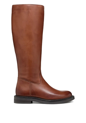 Geox Serilda leather boots - Brown