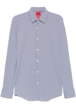 HUGO printed shirt - Blue