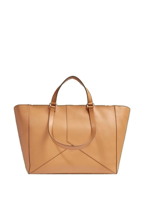 Lancel Enveloppe tote bag - Brown