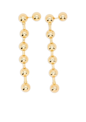 Maje sphere-drop earrings - Gold