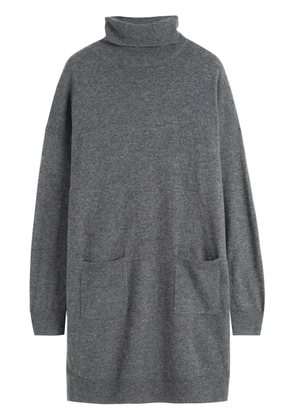 Chinti & Parker roll-neck mini dress - Grey