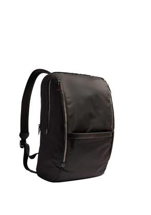 Lancel logo-patch backpack - Black
