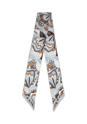 Lancel floral-motif bandeau - Blue