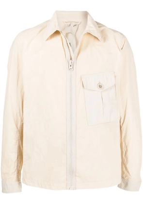 Ten C pocket cotton lightweight jacket - Neutrals