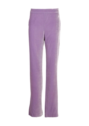 Boutique Moschino straight-leg trousers - Purple