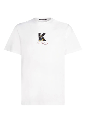 Karl Lagerfeld x Disney organic-cotton t-shirt - White