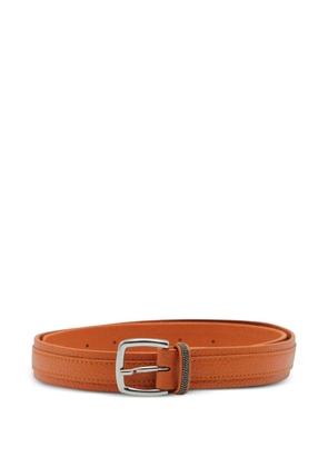 Fabiana Filippi bead-embellished belt - Orange