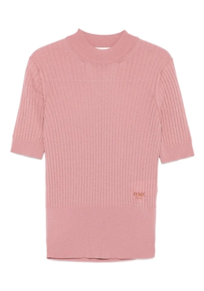 FENDI wool blend T-shirt - Pink