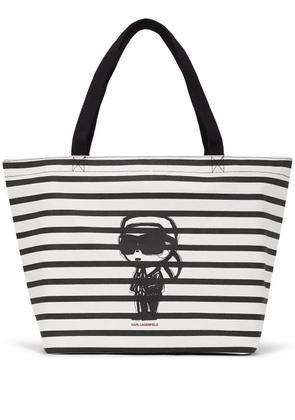 Karl Lagerfeld Ikon tote bag - White