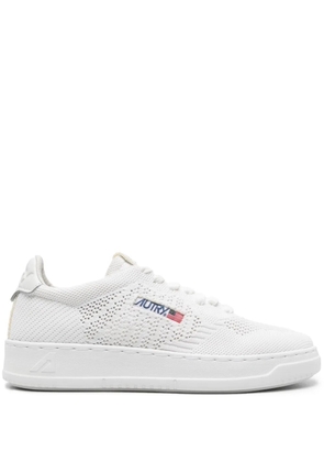 Autry Medalist knitted sneakers - White