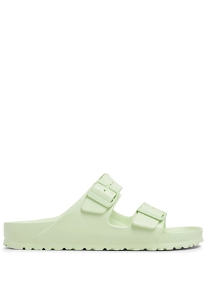 Birkenstock buckled flat slides - Green