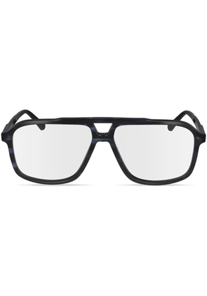 Calvin Klein pilot-frame glasses - Blue