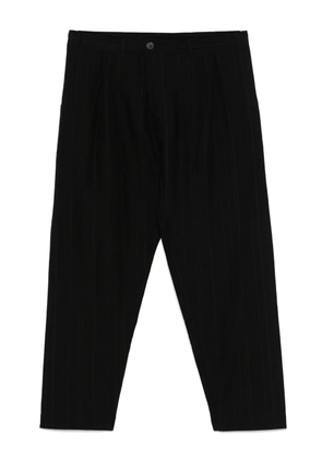Jan Jan Van Essche striped trousers - Black