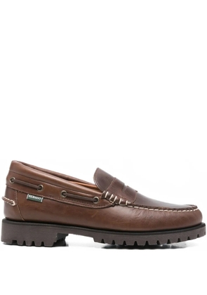 Sebago Sebago leather loafers - Brown