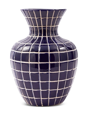 POLSPOTTEN Hamam ceramic vase - Blue