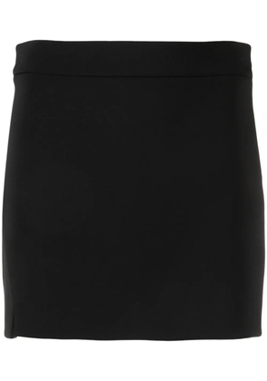 Patrizia Pepe Essential panelled mini skirt - Black