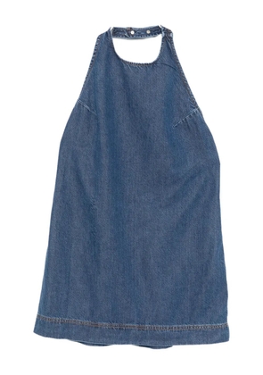 Reformation Avielle Lived-in mini dress - Blue