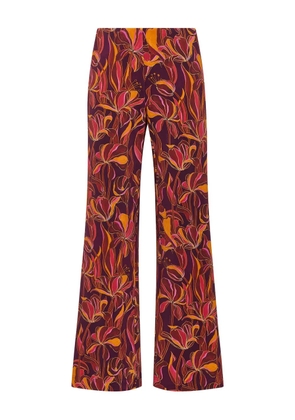 MALIPARMI Lily's Ballet-print trousers - Red