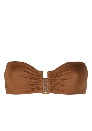 ERES Show bandeau bikini top - Brown