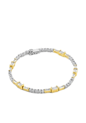 V JEWELLERY Verity two-toned tennis bracelet - Silver