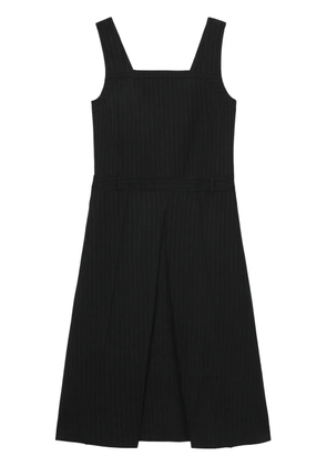 Low Classic striped dress - Black