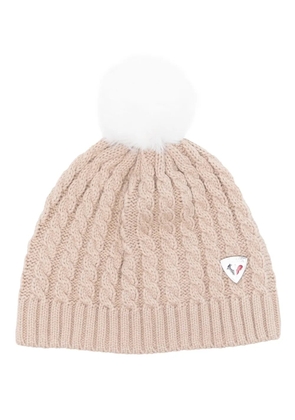 Rossignol cable-knit beanie - Neutrals