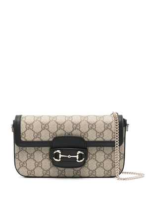 Gucci small Horsebit 1955 shoulder bag - Neutrals
