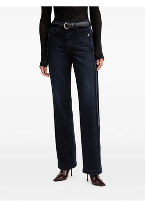 Patrizia Pepe logo-appliqué jeans - Blue