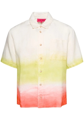 The Elder Statesman Sulfur gradient shirt - White