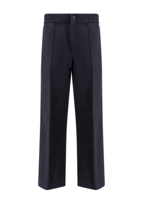 Moncler Grenoble logo-appliqué trousers - Blue