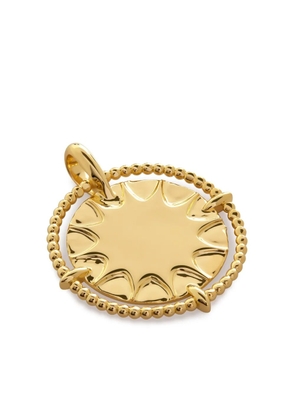Monica Vinader Talisman sun pendant - Gold