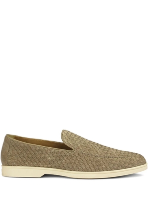 Doucal's suede loafers - Neutrals
