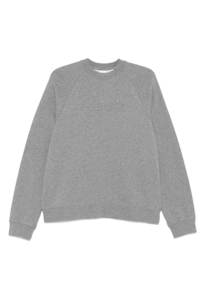 ASPESI embossed-detail sweater - Grey