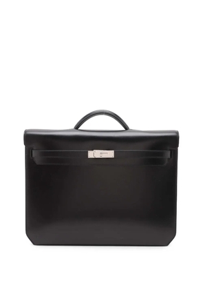 Hermès Pre-Owned 2024 Tadelakt Kelly Depeches 36 business bag - Black