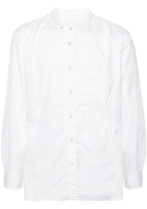 Yohji Yamamoto plain cotton shirt - White