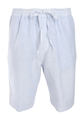 120% Lino drawstring shorts - Blue