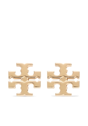Tory Burch Miller logo stud earrings - Gold