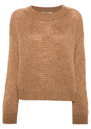 Nuur crew-neck jumper - Brown