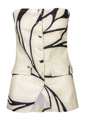 Cala de la Cruz Noah vest - White