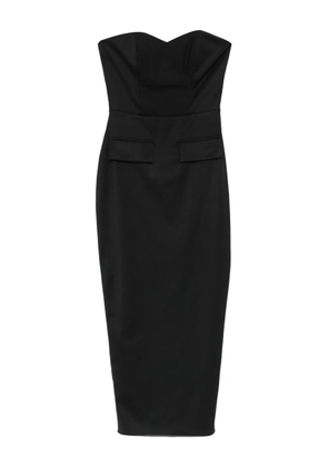 Vestiaire d'un Oiseau Libre strapless pocket dress - Black